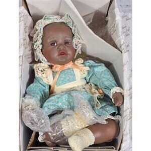 Edwin M Knowles Vintage African American Danielle by Ashton Drake Doll